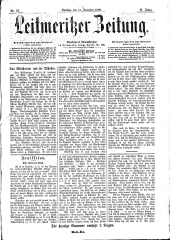 Leitmeritzer Zeitung