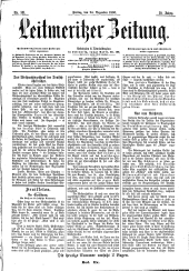 Leitmeritzer Zeitung