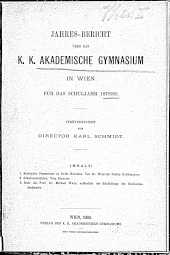Übersicht: Titelblatt