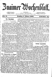 Znaimer Wochenblatt