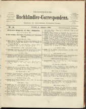 Oesterreichische Buchhändler-Correspondenz