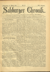 Salzburger Chronik