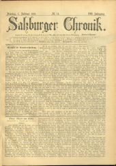 Salzburger Chronik