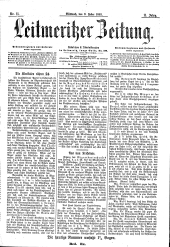 Leitmeritzer Zeitung