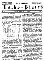 Vorarlberger Volksblatt