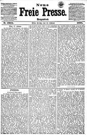 Neue Freie Presse