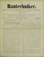 Der Bautechniker