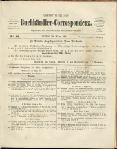 Oesterreichische Buchhändler-Correspondenz