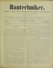 Der Bautechniker