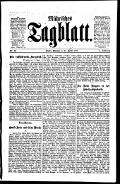 Mährisches Tagblatt