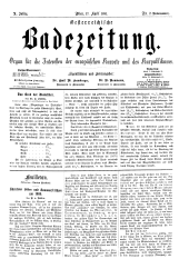 Österreichische Badezeitung