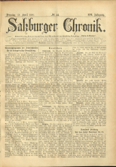 Salzburger Chronik