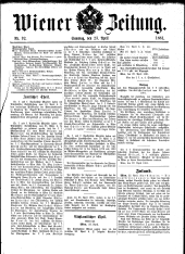 Wiener Zeitung