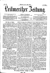 Leitmeritzer Zeitung