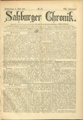 Salzburger Chronik