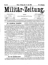 Militär-Zeitung