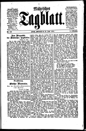 Mährisches Tagblatt