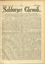 Salzburger Chronik