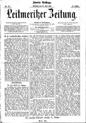 Leitmeritzer Zeitung