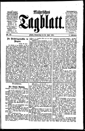 Mährisches Tagblatt