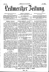 Leitmeritzer Zeitung