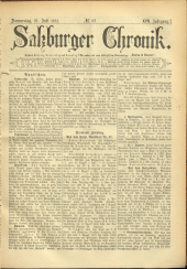 Salzburger Chronik