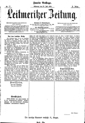 Leitmeritzer Zeitung