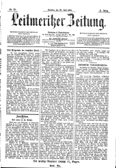 Leitmeritzer Zeitung