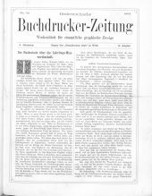 Buchdrucker-Zeitung