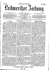 Leitmeritzer Zeitung