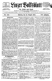 Linzer Volksblatt