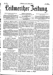 Leitmeritzer Zeitung