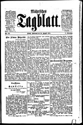 Mährisches Tagblatt