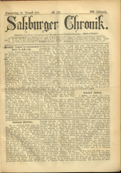 Salzburger Chronik