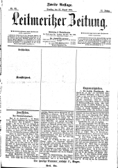 Leitmeritzer Zeitung