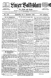 Linzer Volksblatt