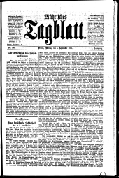 Mährisches Tagblatt