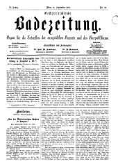 Österreichische Badezeitung