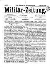 Militär-Zeitung