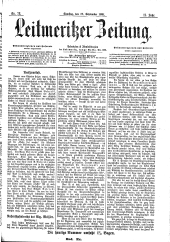 Leitmeritzer Zeitung