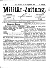 Militär-Zeitung