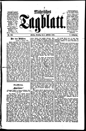 Mährisches Tagblatt