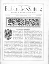 Buchdrucker-Zeitung