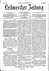 Leitmeritzer Zeitung