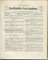 Oesterreichische Buchhändler-Correspondenz