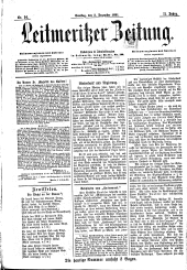 Leitmeritzer Zeitung