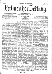 Leitmeritzer Zeitung