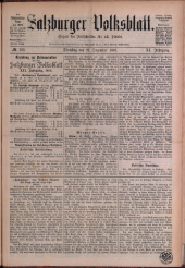 Salzburger Volksblatt: unabh. Tageszeitung f. Stadt u. Land Salzburg