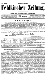 Feldkircher Zeitung