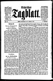 Mährisches Tagblatt